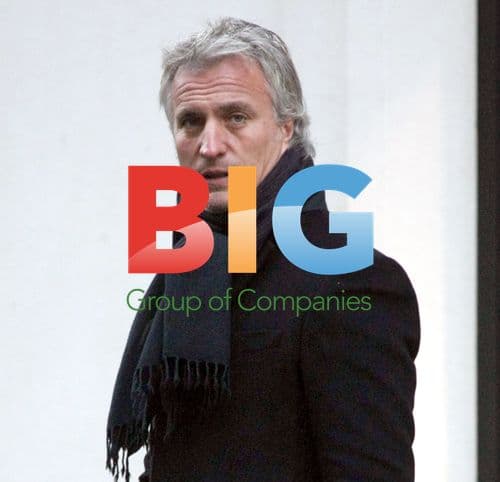 David Ginola Smoking in London