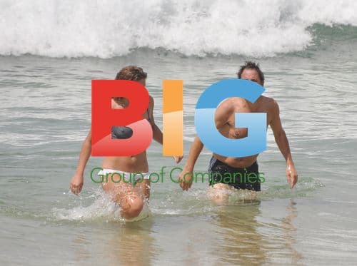 Mark Nicholas Swimming at Bondi Beach