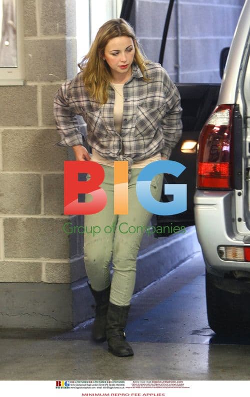 Charlotte Filling Up Car and Shopping