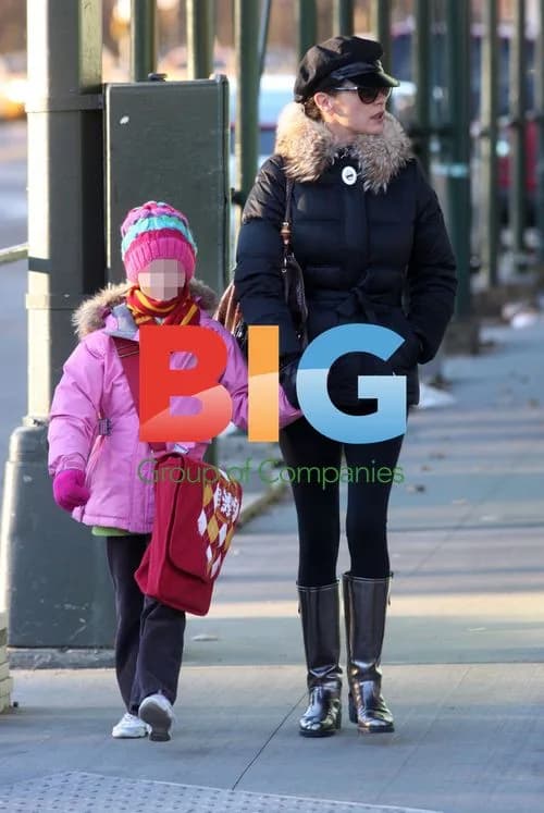 Catherine Zeta-Jones with daughter Carys in NYC