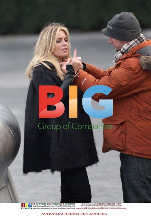 Abigail Clancy Filming in London