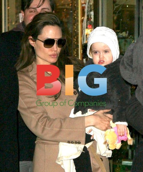 Brad Pitt and Angelina Jolie Shopping in NYC