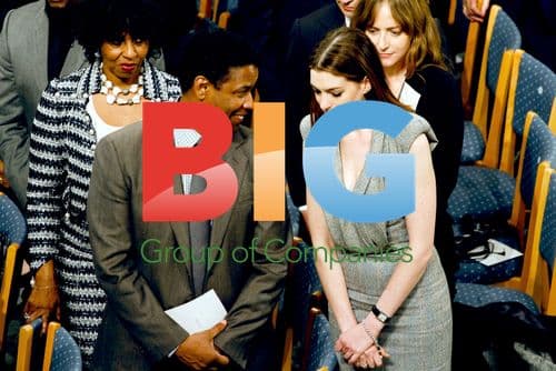 Anne Hathaway and Denzel Washington at Nobel Peace Prize Ceremony