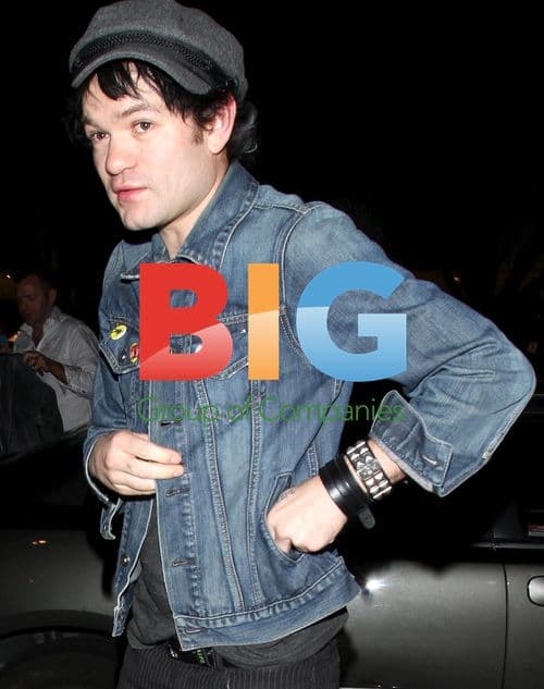 Deryck Whibley Leaving Madeo Restaurant