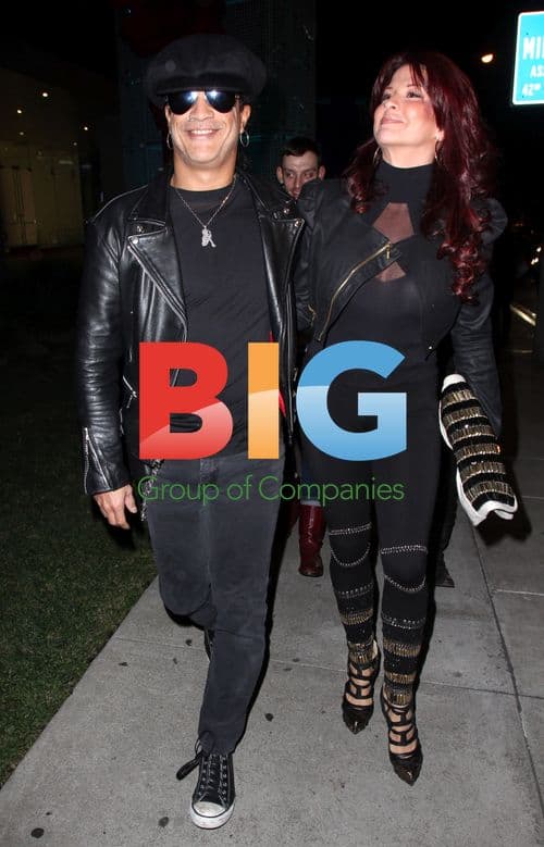 Slash and Perla Ferrar at Devon Launch