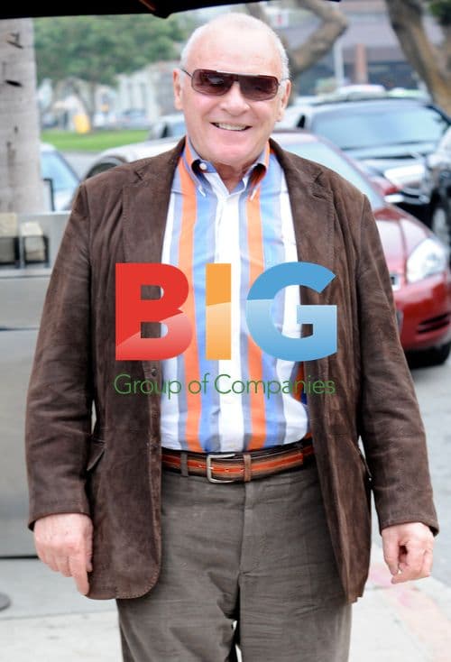 Anthony Hopkins Leaves Lunch at Katsuya