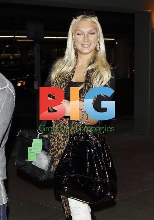 Brooke and Nick Hogan at LAX