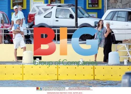 Roman Abramovich and family on holiday in St Barth