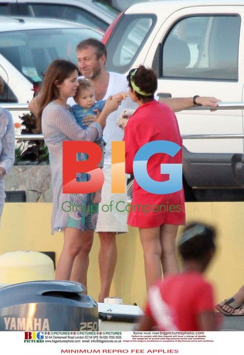 Roman Abramovich and family vacation in St Barth