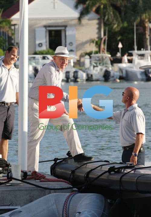 Rupert Murdoch Arrives in St Barth's