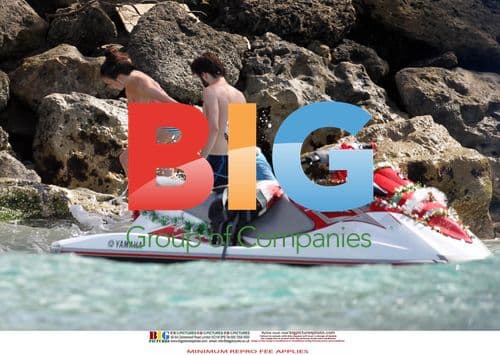 James Buckley & Clair Meek in Caribbean