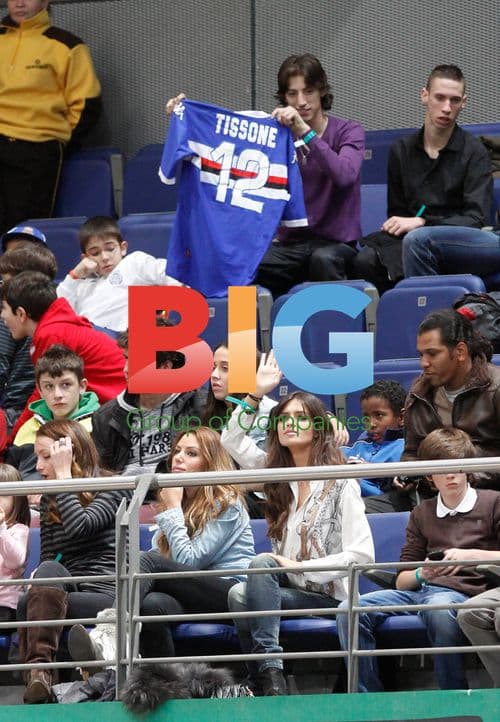 Sara Carbonero attends charity match with Iker Casillas