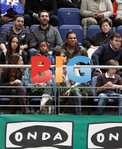 Sara Carbonero at Charity Match with Iker Casillas