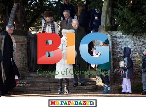 Royal Family at Christmas Service