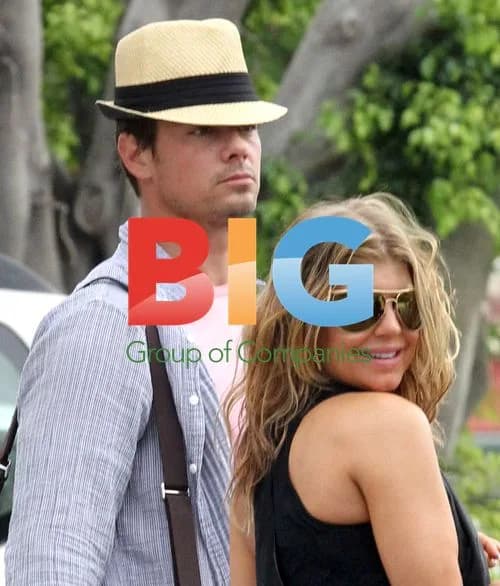 Fergie and Josh Duhamel in St Barths