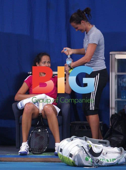 Ana Ivanovic Hopman Cup Training