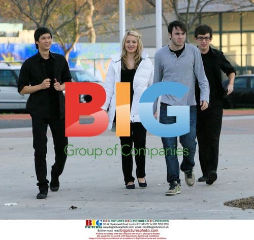 Dianna Argon on Glee film set