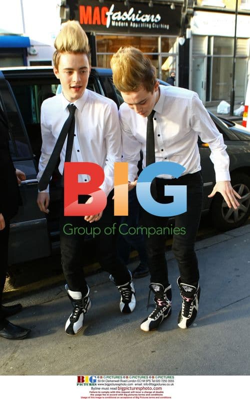 Jedward Promoting New Single in London