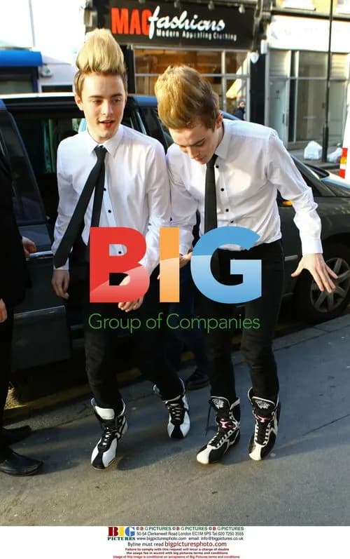 Jedward Promoting New Single in London