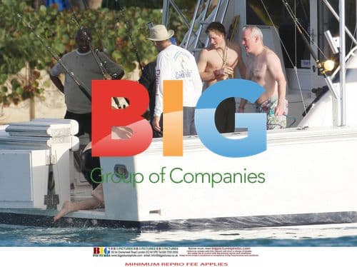 Prince Harry Enjoys Fishing in Caribbean