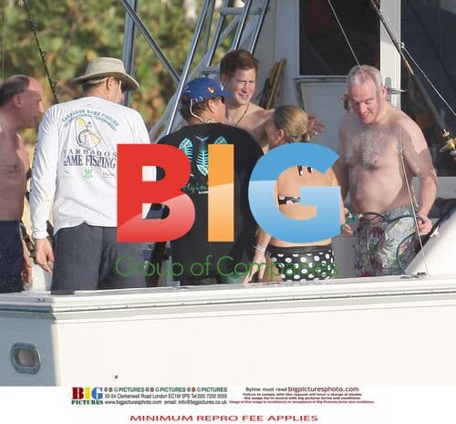 Prince Harry Fishing in Caribbean