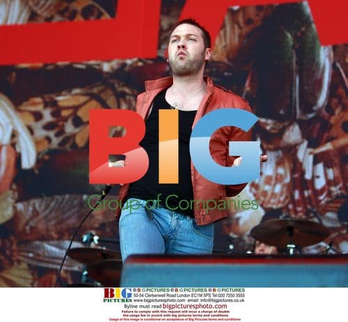 Kasabian Perform at Big Day Out Festival