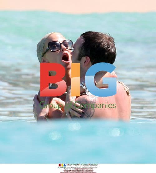 Sarah Harding and Tom Crane on Caribbean Beach