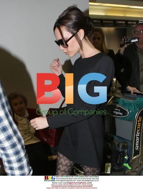 Victoria Beckham Arriving at LAX