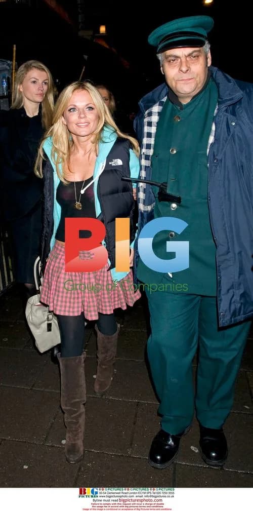 Geri Halliwell Leaving London Club