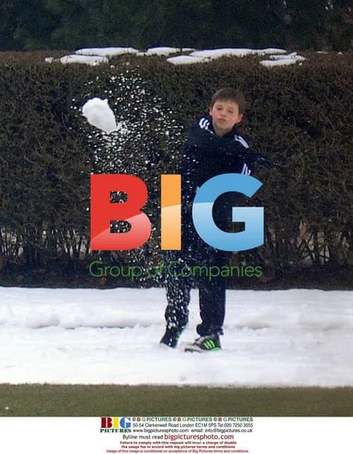 David Beckham\'s Sons at Milan Training Grounds