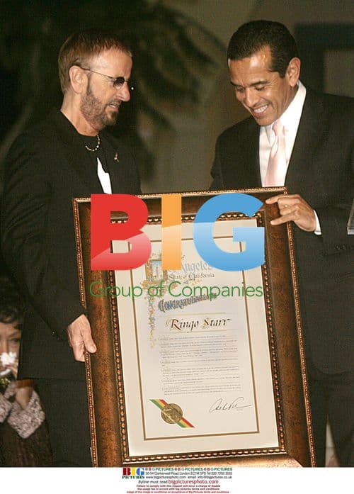Ringo Starr Honored on Hollywood Walk of Fame