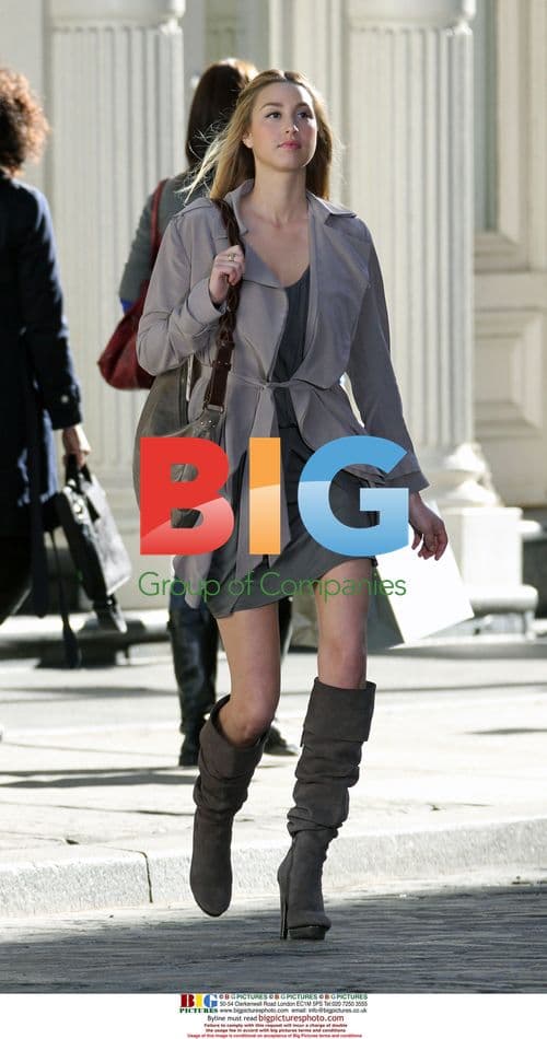 Whitney Port Films Commercial in NYC