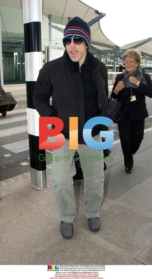 Ben Stiller Arriving at Airport