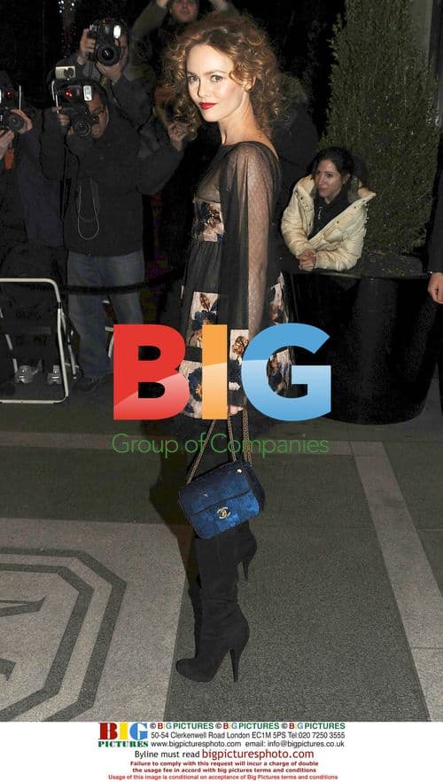 Vanessa Paradis at Chanel Dinner in NYC