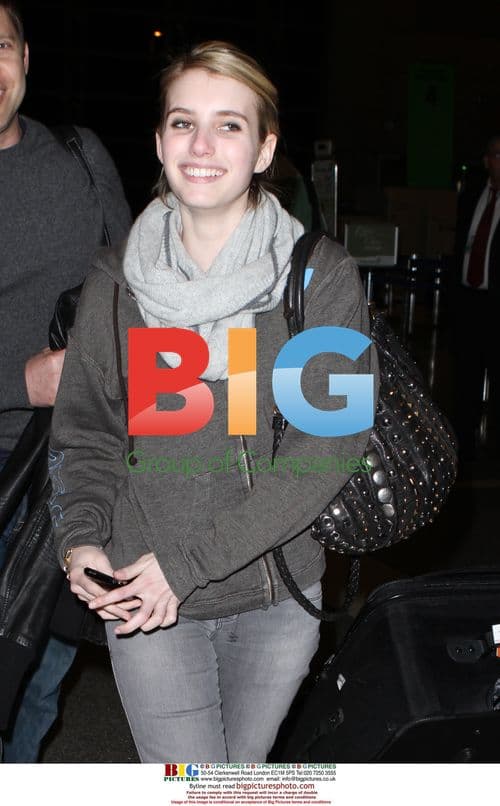 Emma Roberts Arrives at LAX