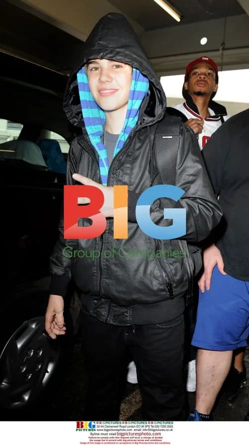 Justin Bieber Arrives at Miami Airport