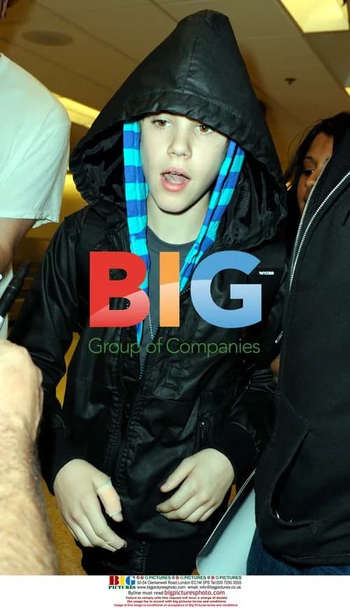 Justin Bieber Arriving at Miami Airport
