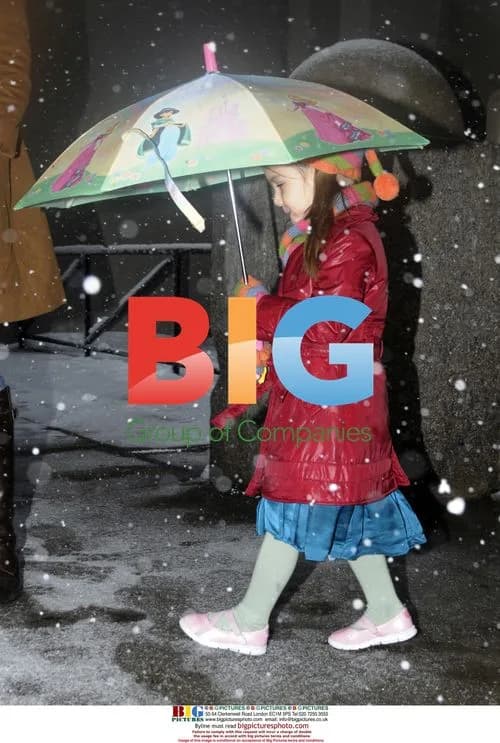 Katie Holmes and Suri out in blizzard