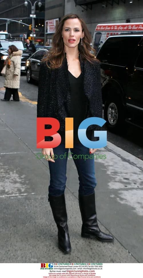 Jennifer Garner on "Late Show"