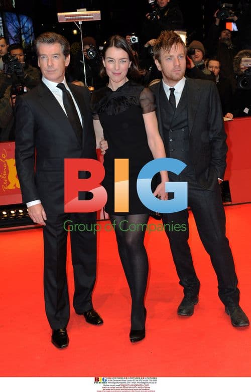 Pierce Brosnan, Olivia Williams and Ewan McGregor at 'The Ghost Writer' Premiere