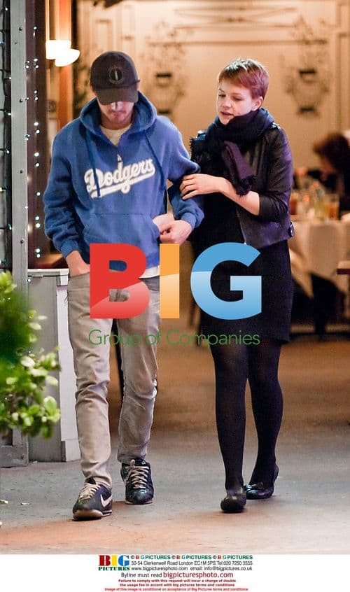 Shia LaBeouf and Carey Mulligan Stroll After Dinner