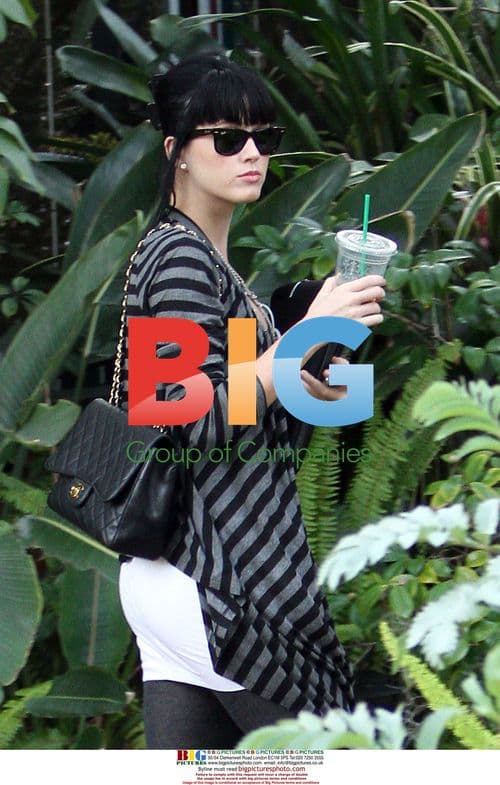 Katy Perry Gets Coffee in LA
