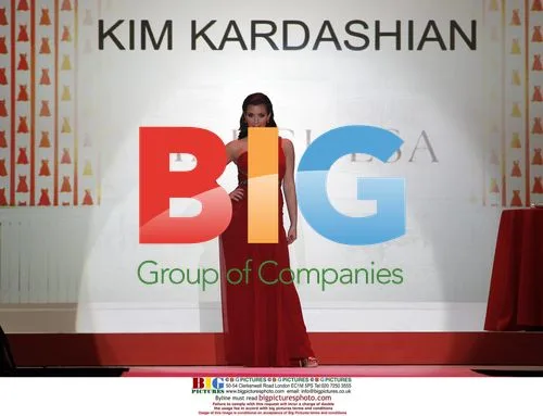 Kim Kardashian at The Heart Truth's Red Dress Collection