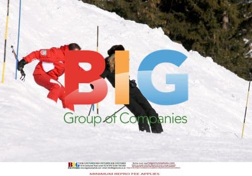 Kate Moss and Jamie Hince Ski in France