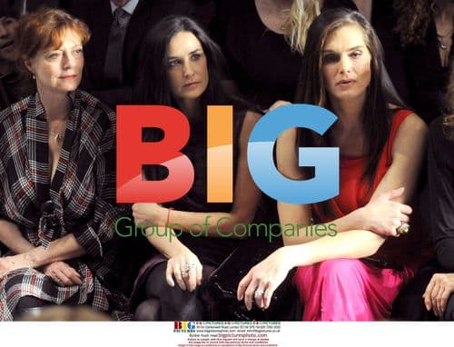 Sarandon, Moore, Shields at Donna Karan NYFW Show