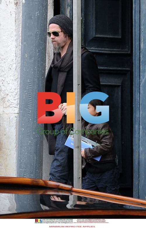 Brad Pitt and Angelina Jolie in Venice