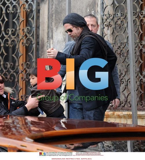 Brad Pitt and Angelina Jolie in Venice
