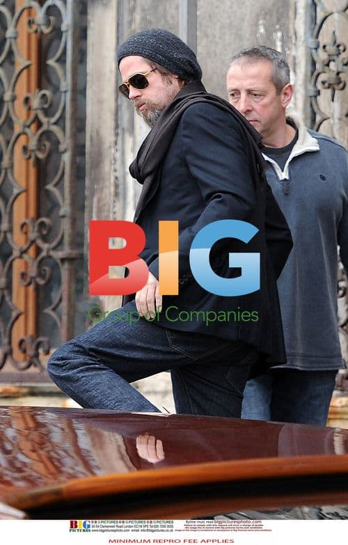 Brad Pitt and Angelina Jolie in Venice