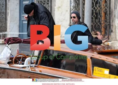 Brad Pitt and Angelina Jolie in Venice