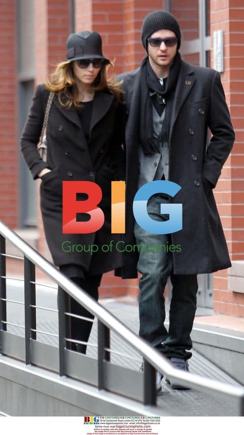 Jessica Biel and Justin Timberlake in NYC